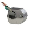 LunaLulinlk Easy Fill Roll 'N Clean Self Cleaning Litter Box Regular Size - 2 of 4