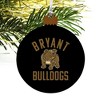 Bryant University Official Logo Wood Christmas Tree Holiday Ornament - 4 of 4