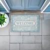 Stupell Industries Gentle Snowflakes Welcome Printed Outdoor Door Mat, design by Tim Coffey, 18"x30" - 3 of 4
