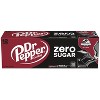 Dr Pepper Zero Sugar Soda - 12pk/12 fl oz Cans - 4 of 4
