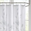 LunaLulinlk Floral Printed Burnout Shower Curtain - 4 of 4