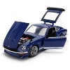 1972 Datsun 240Z Blue with White Stripes "JDM Tuners" Series 1/24 Diecast Model Car by Jada - 2 of 4