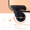Kumasinova 3Pcs Durable PC Luggage Set,Hardshell Spinner Suitcases with 2 Hooks&TSA Locks,Airline-Approved&Impact-Resistant,21/25/29" - 4 of 4