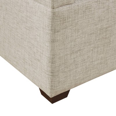 Molly 35" Linen Modular Corner Chair