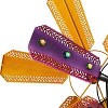 Colorful Bejeweled Metal Windmill Spinner Garden Stake - Alpine Corporation: Decorative Yard Art, Iron Crafted, Multicolored Gems - 4 of 4