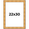 PosterPalooza | Embellished Gold Picture Frame - UV Acrylic, Foam Board Backing, Hanging Hardware - 2 of 4