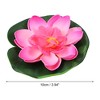 Unique Bargains Artificial Lotus Flower for Garden Ponds Pool Decoration 3pcs - image 4 of 4