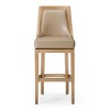 Maven Lane Vienna Kitchen Stool with Vegan Leather Upholstery - 2 of 4