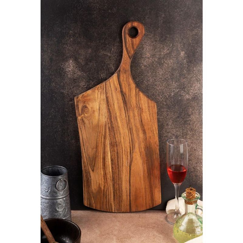 GAURI KOHLI Hajri Wood Cutting Board, 20", 3 of 7