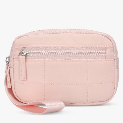 Hynes Eagle RFID Wristlet Wallet-Pink
