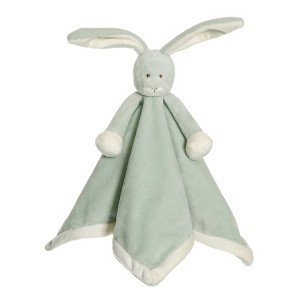 TriAction Toys Teddykompaniet Plush Baby Blanket | Sage Bunny - 1 of 4