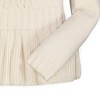 Hope & Henry Girls' Fit and Flare Peplum Sweater (Ivory, 3-6 Months) - 3 of 4