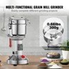 VEVOR 300g Electric Grain Mill Grinder, High Speed 1500W Commercial Spice Grinders, Stainless Steel Pulverizer Powder Machine - 3 of 4
