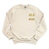 Simply Sage Market Embroidered Let It Snow Bold Cursive Sweatshirt - 3 of 4