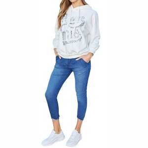 Women's Amore Mio Sequined Sweatshirt Hoodie - Venti6 - 1 of 3