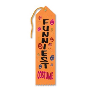 Beistle Costume Award Ribbons for Your School, Office, Faire, Contest, 2" x 8", (6/Pkg) - 1 of 1