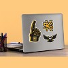 Kennesaw State University 8ct Vinyl Large Deluxe Stickers Variety Pack - 3 of 4