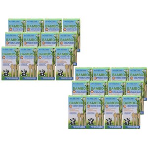 Naturezway Assorted Bamboo Utensils - Case of 24/24 ct - 1 of 3