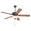 Yosemite Home Decor WHITNEY-ORB-2 52-Inch Ceiling Fan in Oil Rubbed Bronze Finish with 3 Light, Oil Rubbed Bronze 2 - 2 of 4