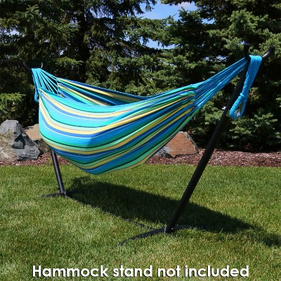 Sea Grass Cotton Brazilian Hammock for Two with 450 lb Capacity