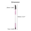 Unique Bargains Soft Double Heat Angled Eyebrow Brush Eyelash Extension Brush for Women Eye Makeup - 3 of 4