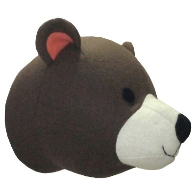 stuffed bear head