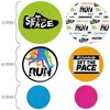 Big Dot of Happiness Set the Pace - Running - Track Party Giant Circle Confetti - Cross Country or Marathon Party Décor - Large Confetti 27 Count - 2 of 4