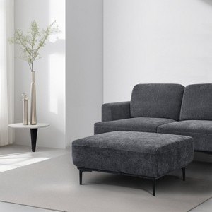 36" Wide Upholstered Ottoman For Living Room - 1 of 4