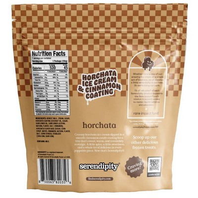 Serendipity Horchata Ice Cream Bites - 6.84 fl oz