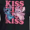 Women's - Lilo and Stitch - Kiss Cropped Graphic T-Shirt - 2 of 4