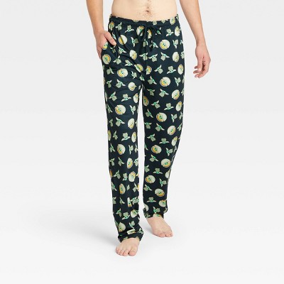 Men's Star Wars: The Mandalorian Lounge Pajama Pants - Black S