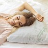 Angel Sar 2-Pack Bamboo Shredded Memory Foam Pillows, Queen Size Hypoallergenic Bed Pillow with Washable Cover for Neck Pain Relief - 3 of 4