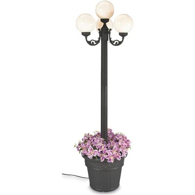 Patio Living Concepts 00460 Single Bronze Globe Lantern Patio Lamp
