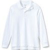 Lands' End School Uniform Kids Long Sleeve Interlock Polo Shirt - 2 of 4
