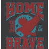 USA Home of the Brave Men's Crew Neck Short Sleeve Tee - 2 of 2