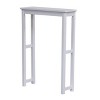 Alaterre Furniture Dorset Over The Toilet Etagere White: Bathroom Storage, Hardwood Frame, 75lb Capacity - 4 of 4