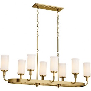 Kichler Lighting Vetivene 8 - Light Chandelier in  Natural Brass - 1 of 4