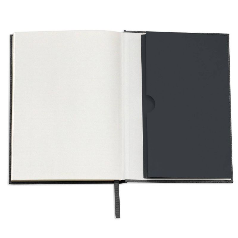 Wit &#38; Delight Lined Journal Black Linen Note to Self, 5 of 11