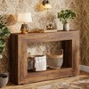 ACEPANO 47.24 in. W Narrow Wooden Console Table for Living Room & Entryway-Brown - 4 of 4