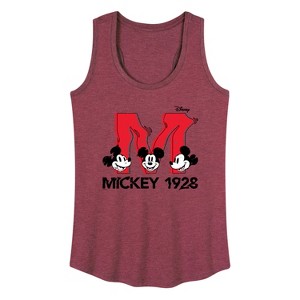 Women's - Disney - Mickey & Friends Graphic Racerback Tank - 1 of 4