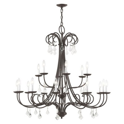 Livex Lighting Daphne 18 - Light Chandelier in  English Bronze