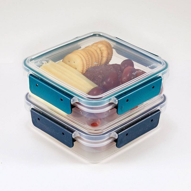 Simply Green Eco Click Sandwich Food Storage Container Sets - 2pc, 3 of 6