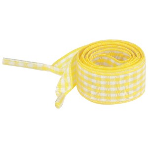 INSPIRE CHIC Polyester Fashion Shoelace 0.6 Inch 2 Pairs - 1 of 4