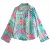 Women's Long Sleeve Colorful Lightweight Top - SUNDAYUP - 2 of 2