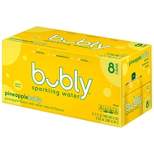 bubly Pineapple Sparkling Water - 8pk/12 fl oz Cans