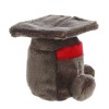 Aurora Mini Scholarly Graduation Cap Palm Pals Adorable Stuffed Animal Black 5" - 3 of 4