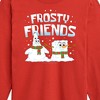 Boys' - SpongeBob SquarePants - Frosty Friends Long Sleeve Graphic T-Shirt - 2 of 4