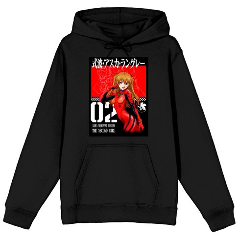 Anime hoodie store black and white