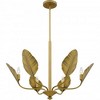Quoizel Lighting Bayley 6 - Light Chandelier in  Aged Brass - 4 of 4