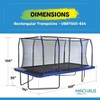 Upper Bounce Gymnastics Style, Rectangular Trampoline Set with Premium Top-Ring Enclosure System - 2 of 4